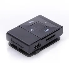 Горячая бренд мини USB клип цифровой Mp3 музыкальный плеер Поддержка USB 2,0/1,1 зеленый Поддержка 2/4/8GB карта Micro SD/TF карты 56