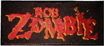

4" Rob Zombie Patch Music Band EMBROIDERED IRON On APPLIQUE Heavy Metal Badge for Jacket Hat Backpack