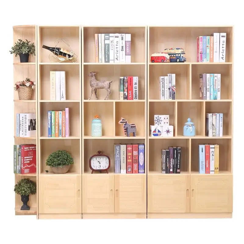 كازا Decoracao مكتب موبل Mueble Estanteria ماديرا Librero Dekorasyon أثاث خشبي الرجعية الديكور خزانة كتاب حالة رف