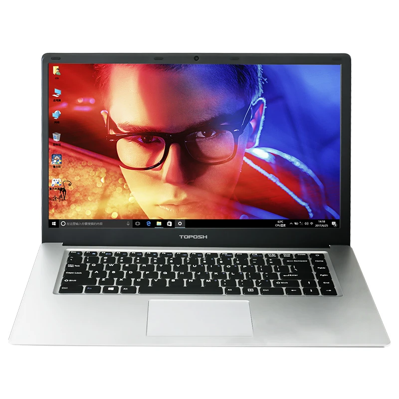 TOPOSH laptop (P2-01) 15.6 inch Intel Z8350 Quad Core 2GBRAM 32GB SSD 1920*1080IPS Windows10 Ultrabook Laptop Notebook Computer