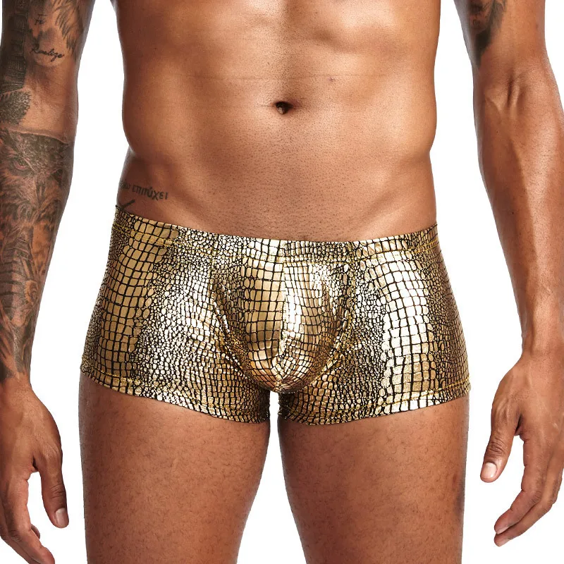 

New men sexy underwear boxers Polyester fashion man boxer shorts trunks gay underpants casual sleepwear home wear men shorts