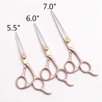

5.5" 6" 7" JP 440C Engraving Logo Barber Scissors Normal Scissors Cutting Shears Styling Tools Professional Hair Scissors C9105