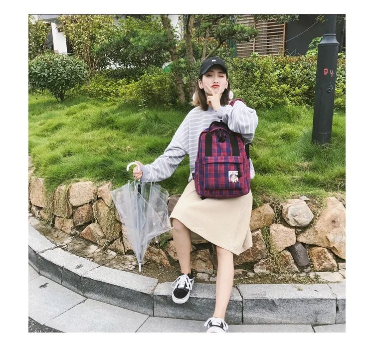 Female Casual Cotton Fabric Backpacks Bagpack Women Back Pack Bagpack Backpack Bookbag School Bags For Teenage Girls Backpack Female Casual Cotton Fabric Backpacks Bagpack Women Back Pack Bagpack Backpack Bookbag School Bags For Teenage Girls Backpack
