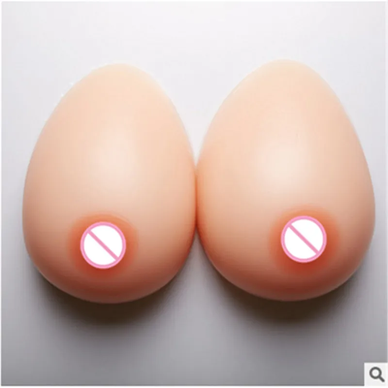 

600g/pair B cup False breast Artificial Breasts Silicone Breast Forms Fake boobs realistic Medical silicone breast forms