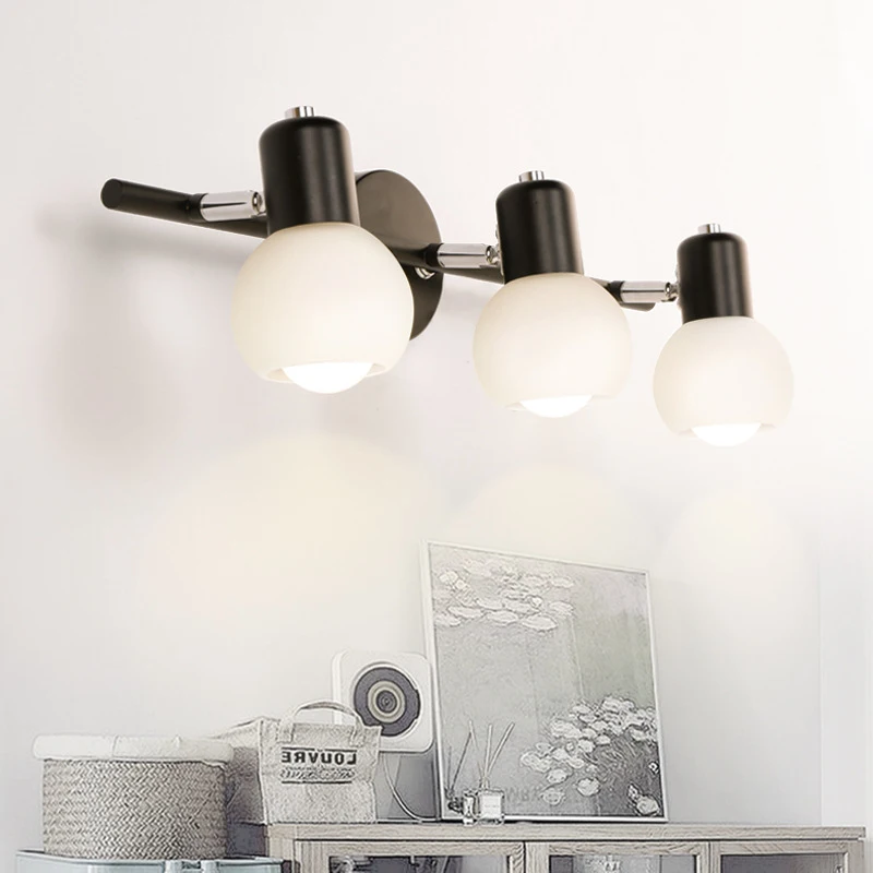  2019 hot sale High quality mirror headlights cheap price Wrought iron/ hardware /glass modern style - 1000008355045
