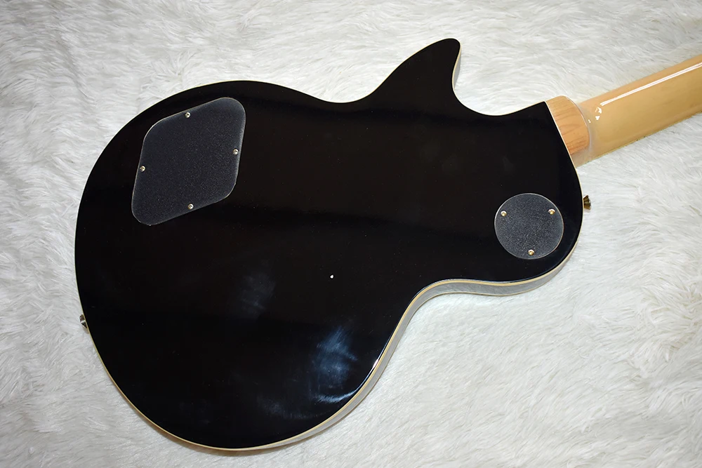 Factory Custom Electric Guitar with Camo Pattern,Gold Hardware,Block White Pearl Frets Inlay,High Quality,Can be Customized