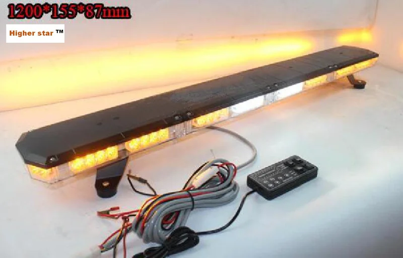 

Higher star 120cm DC10-30V 74W Led car Emergency lightbar,strobe warning light bar for police ambulance fire truck,waterproof