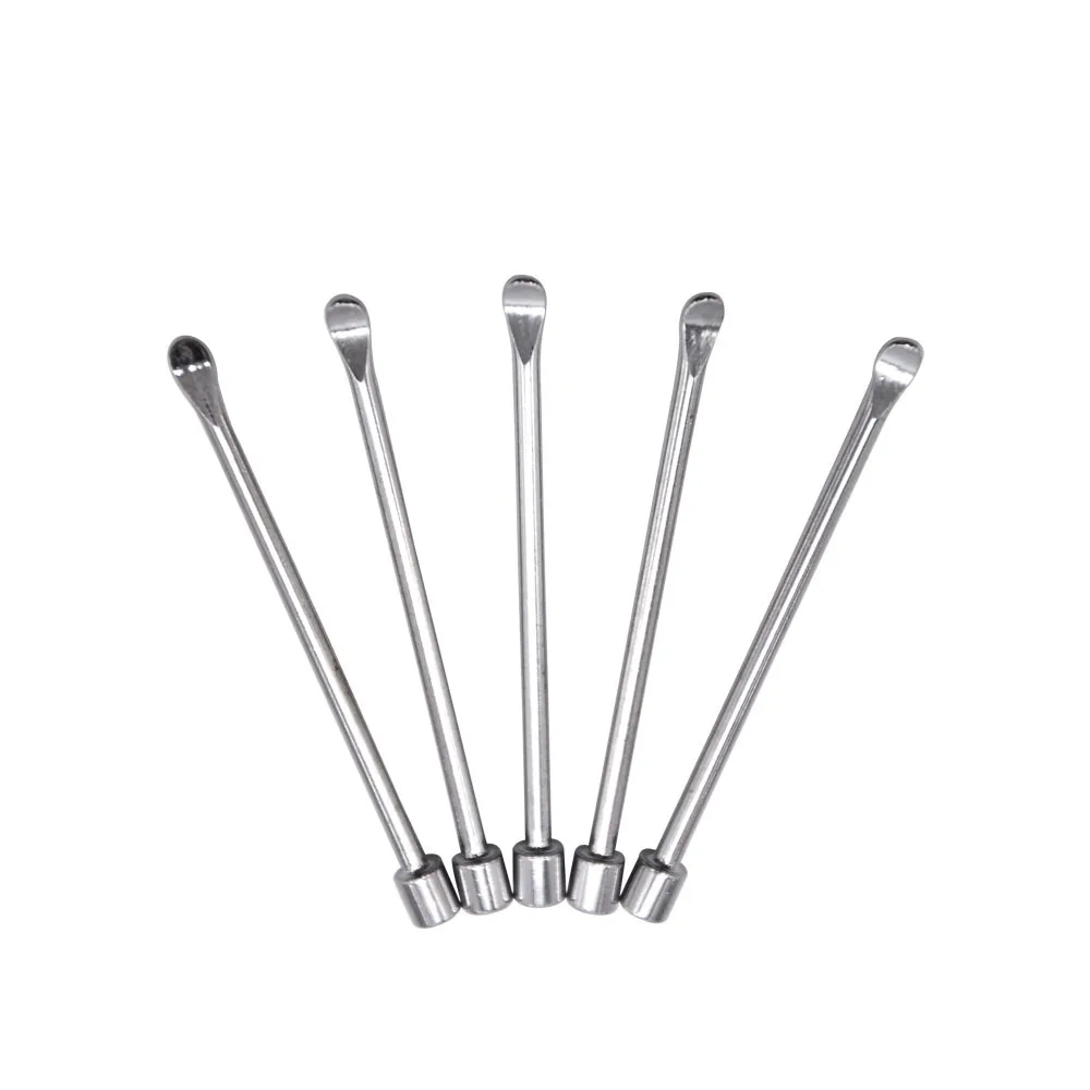 COSY MOMENT Titanium Nail Spoon Stainless Steel Dab Tool Dry Herb Dabber Tool Vaporizers Pipe Cleaning Tools For Wax YJ509
COSY MOMENT Titanium Nail Spoon Stainless Steel Dab Tool Dry Herb Dabber Tool Vaporizers Pipe Cleaning Tools For Wax YJ509