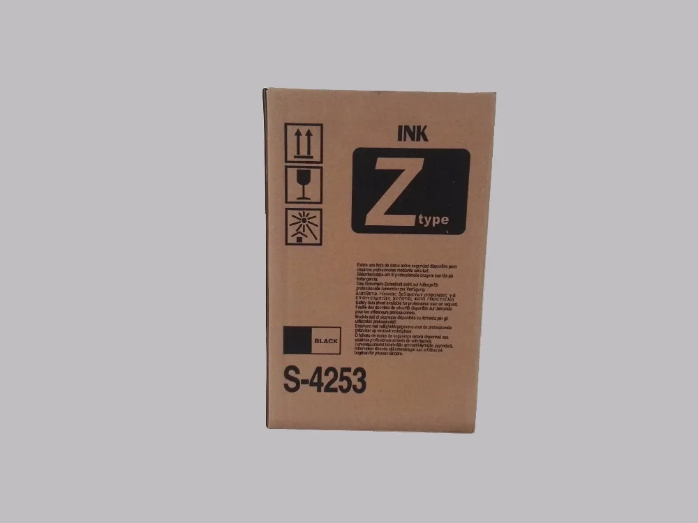 

2pcs S-4253 Compatible for Riso Inks S-4253 Black RZ MZ EZ Z type EZ200 220 230 370 570