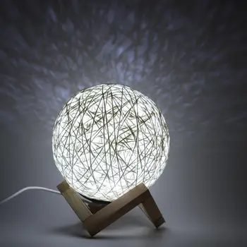 

Creative Gift lamp USB Charging Sepak Takraw LED Light Ball Style Night Lamp for Home Room Bedroom