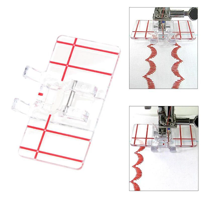 

Parallel Sewing Machine Presser Foot Plastic for Household Darning Accessories KM88