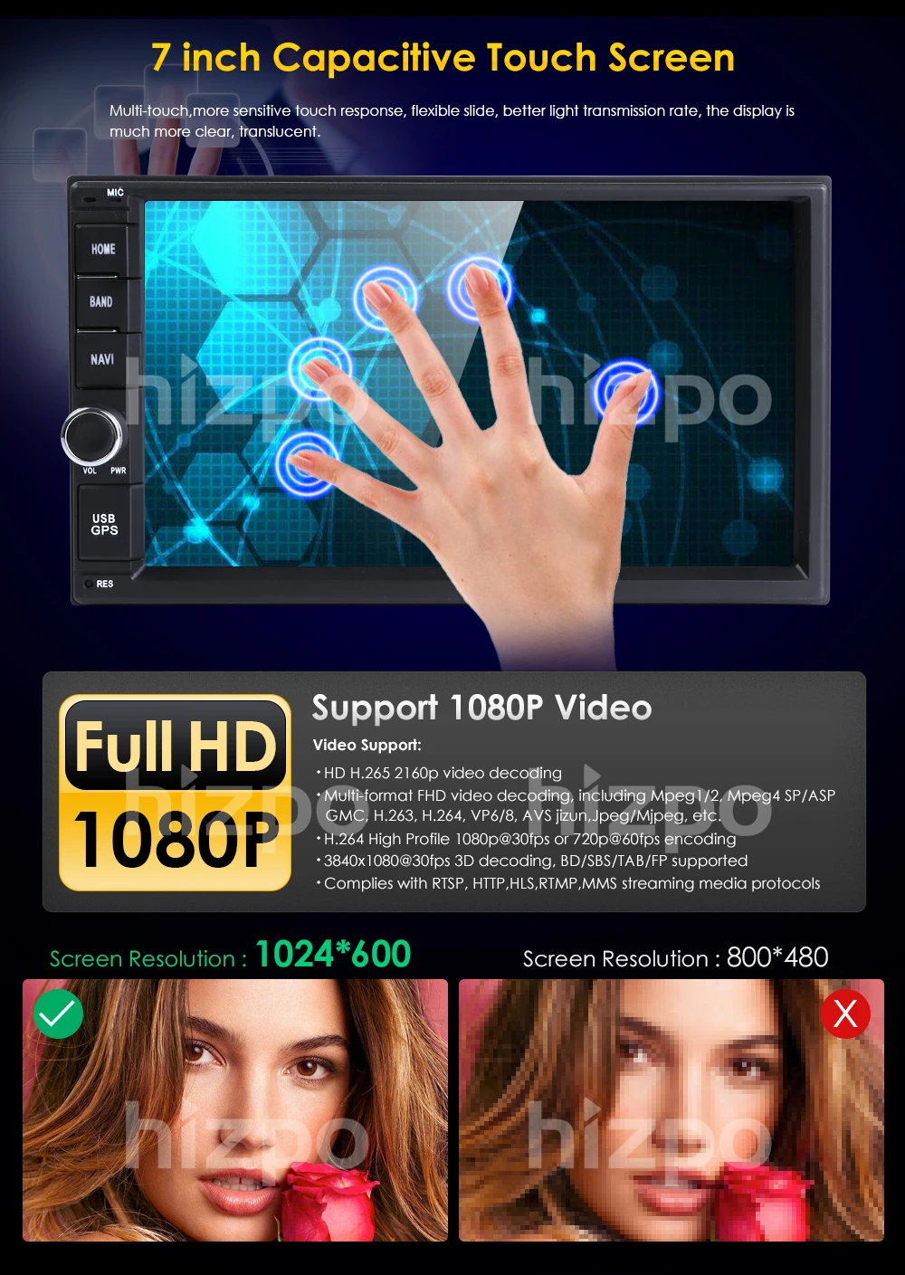 Top Android 8.0 Universal Car Auto Radio NO DVD Multimedia Player Octa Core 2 Din Tape Recorder Stereo GPS Navi For Nissian 4GB+32GB 2