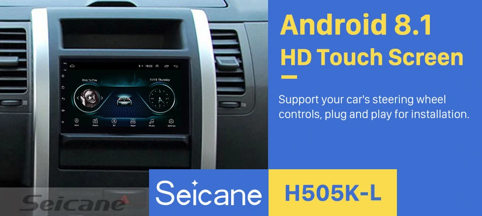 Seicane " 2Din Android 8,1 Универсальное автомобильное радио gps для NISSAN TOYOTA KIA VW hyundai Suzuki Honda RAV4 SUNNY YARIS COROLLA VIOS