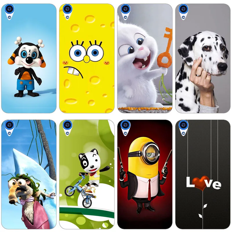 

Case For HTC Desire 820 Soft Silicone TPU Cool Design Pattern Printed Cover For HTC Desire 820 Phone Case