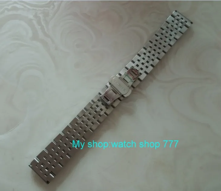 22 мм 316L браслет из нержавеющей стали ремешок с Бабочкой Пряжка g22|watch strap|bracelet watch