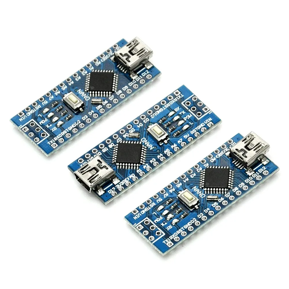 USB Nano V3.0 ATmega328 CH340G 5 в 16 м плата микроконтроллера для Arduino(упаковка из 3 шт.) EK1620x3