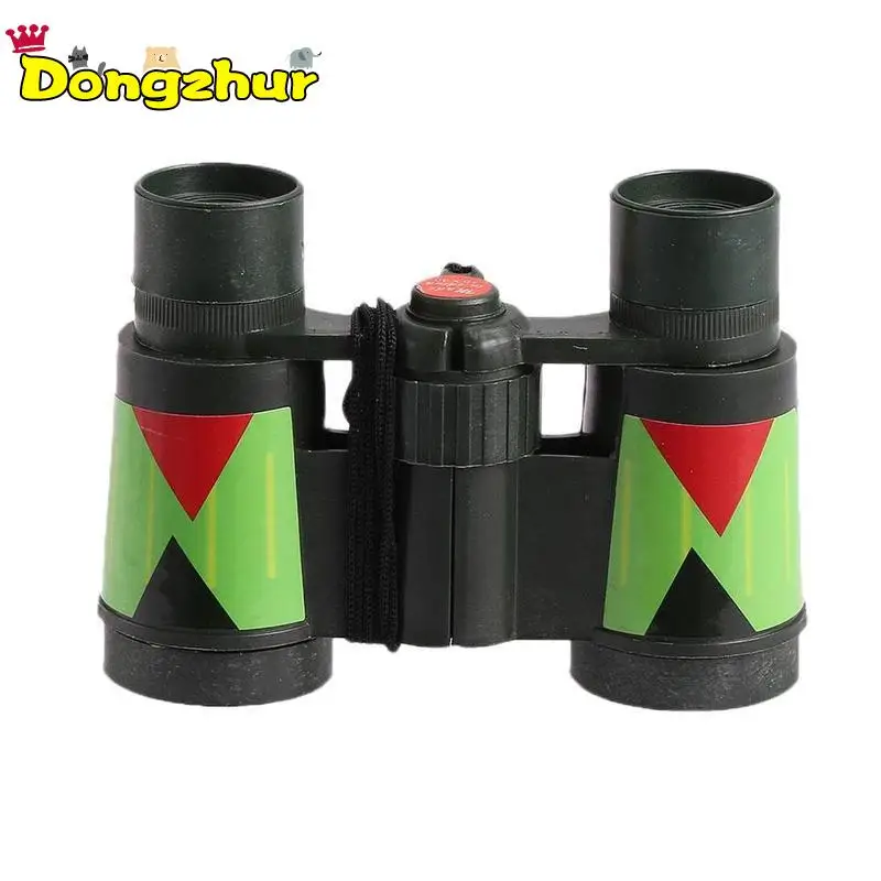 Outdoor Camouflage Black Plastic 8*10cm Binocular Toy Fun