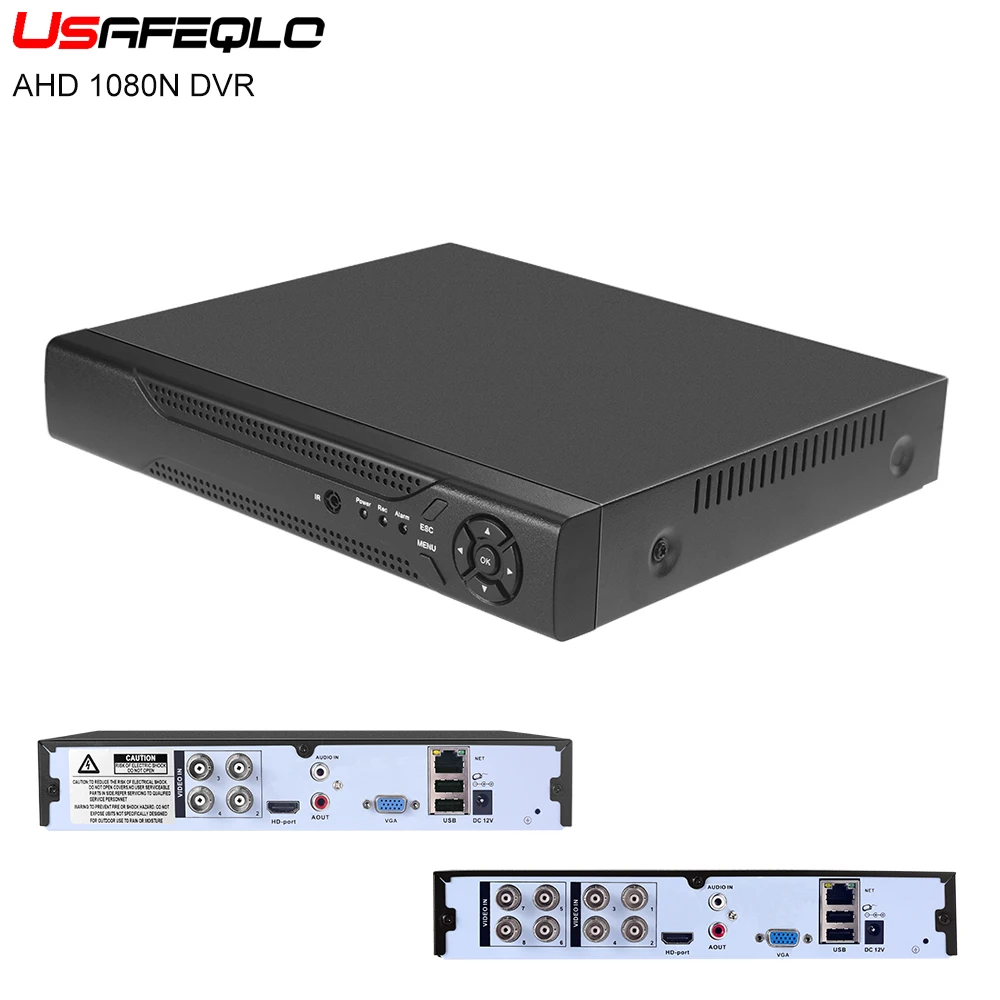 USAFEQLO 4CH/8CH/16CH 1080N TVI CVI AHD NH 5 в 1 Гибридный DVR/1080 P NVR видеорегистратор DVR для
