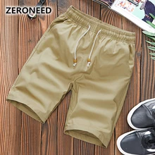 Zeroneed, мужские шорты,,, облегающие, хлопковые, дышащие, удобные, повседневные шорты, Мужская брендовая одежда, Homme, бермуды, брюки, 301