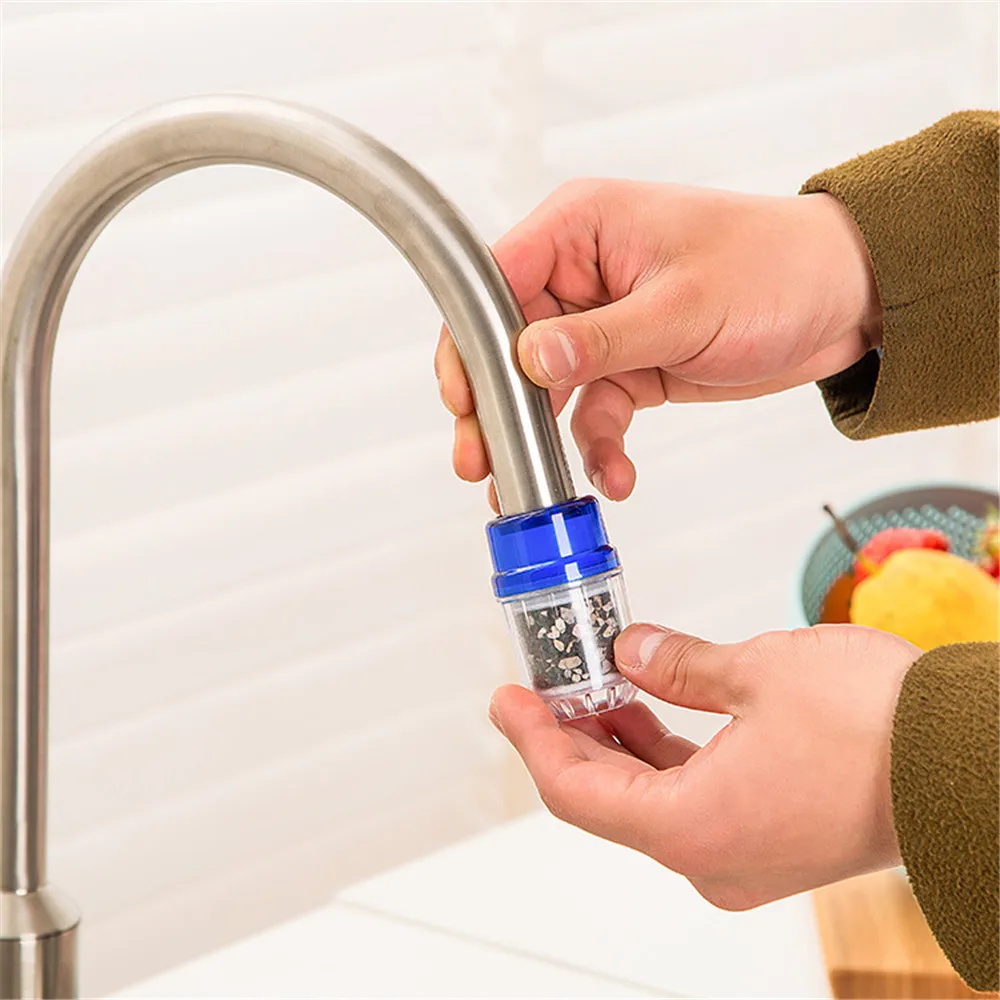 

Activated Carbon Front-Loading Water Clean Filter Tap Purifier Head Kitchen T726
