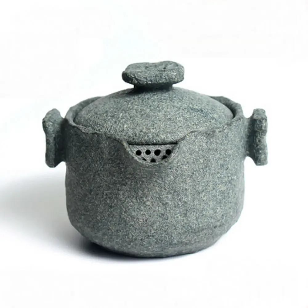 Чай Gongfu из гранодиорита ручной работы гайвань с фильтром заварочный чайник 150