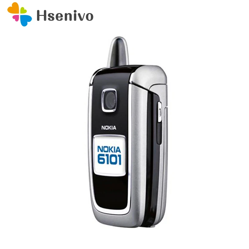 Разблокированный сотовый телефон Nokia 6101 100% оригинал для GSM 900/1800/1900 МГц бывший в