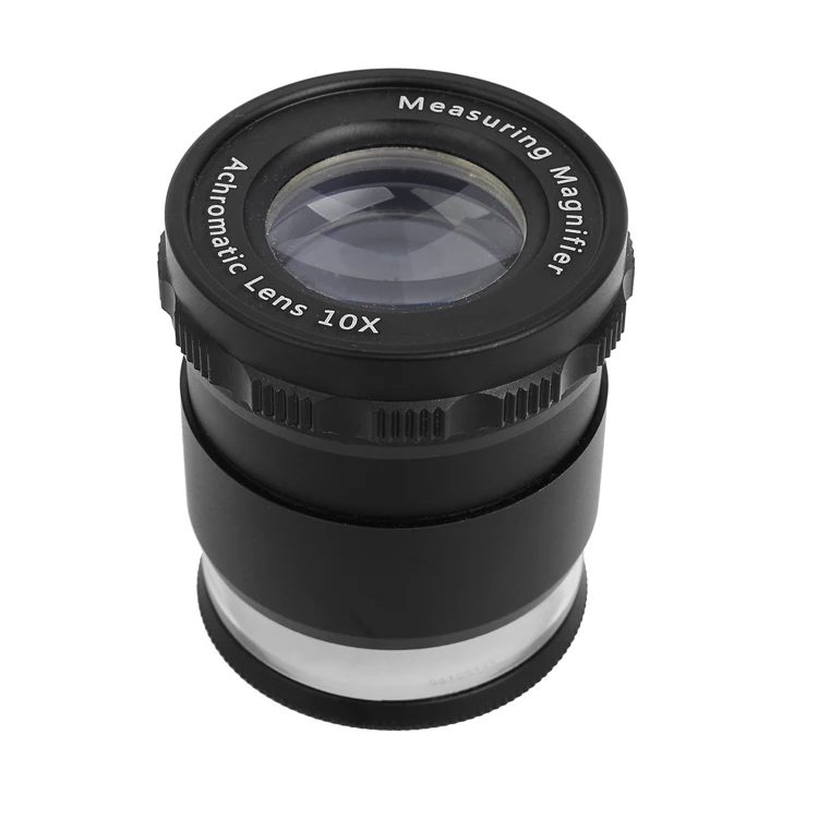 Цилиндрическая Регулируемая портативная Карманная Лупа оптическое стекло