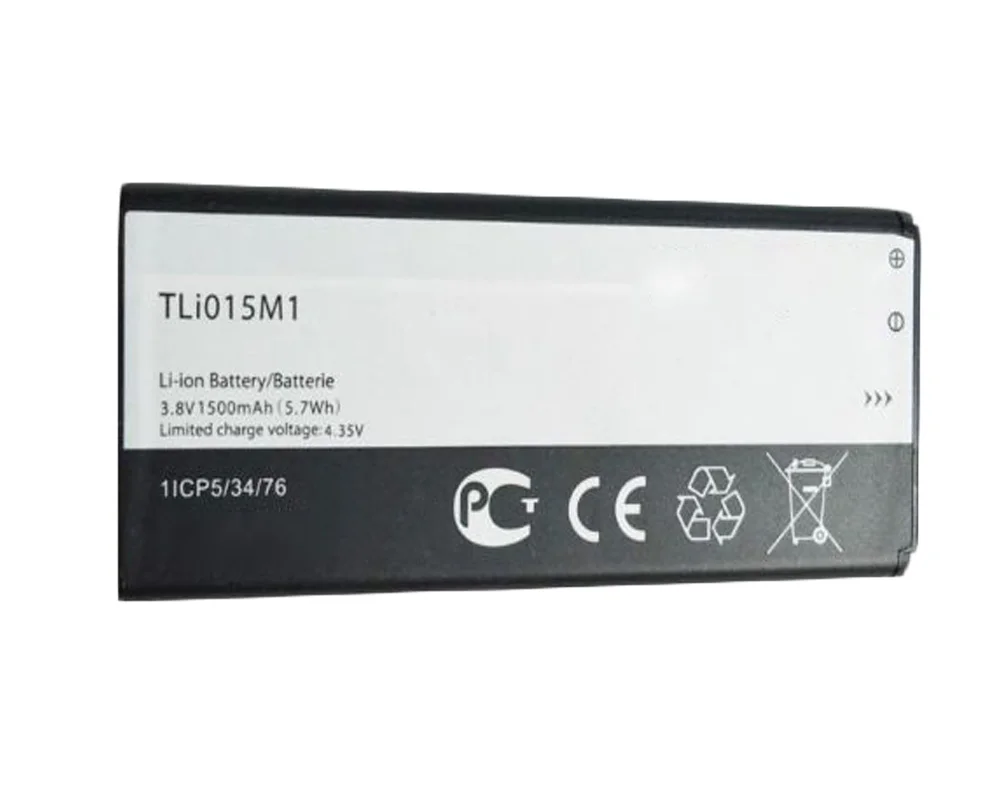 Аккумулятор ISUNOO TLi015m1 1500 мАч для TCL Alcatel One Touch Pixi 4 4034A мобильный