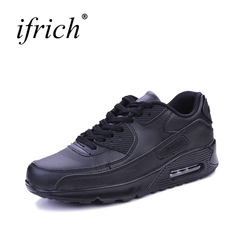 

2017 Men Women Sport Sneakers Black White Running Shoes For Men Air Cushioon Walking Jogging Shoes Couples Comfortable Trainers
