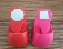 2 шт. (2.5 см) circle and square shape craft набор перфоформ Удар Ремесло Скрапбукинг школа Бумаги Панчер ева дырокол бесплатная доставка