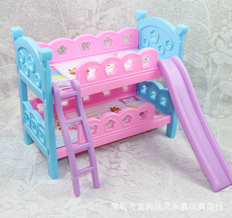 

Suitable for 20-30 Cm Milo Milo Dolls Apply to the Toy Bed Bunk Bed Children Play Every House Doll Accessories
