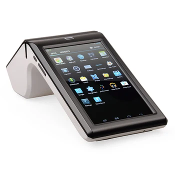 

mobile android pos 3g wifi thermal printer TS-7002 with nfc card reader 1D barcode scanner 80MM thermal printer