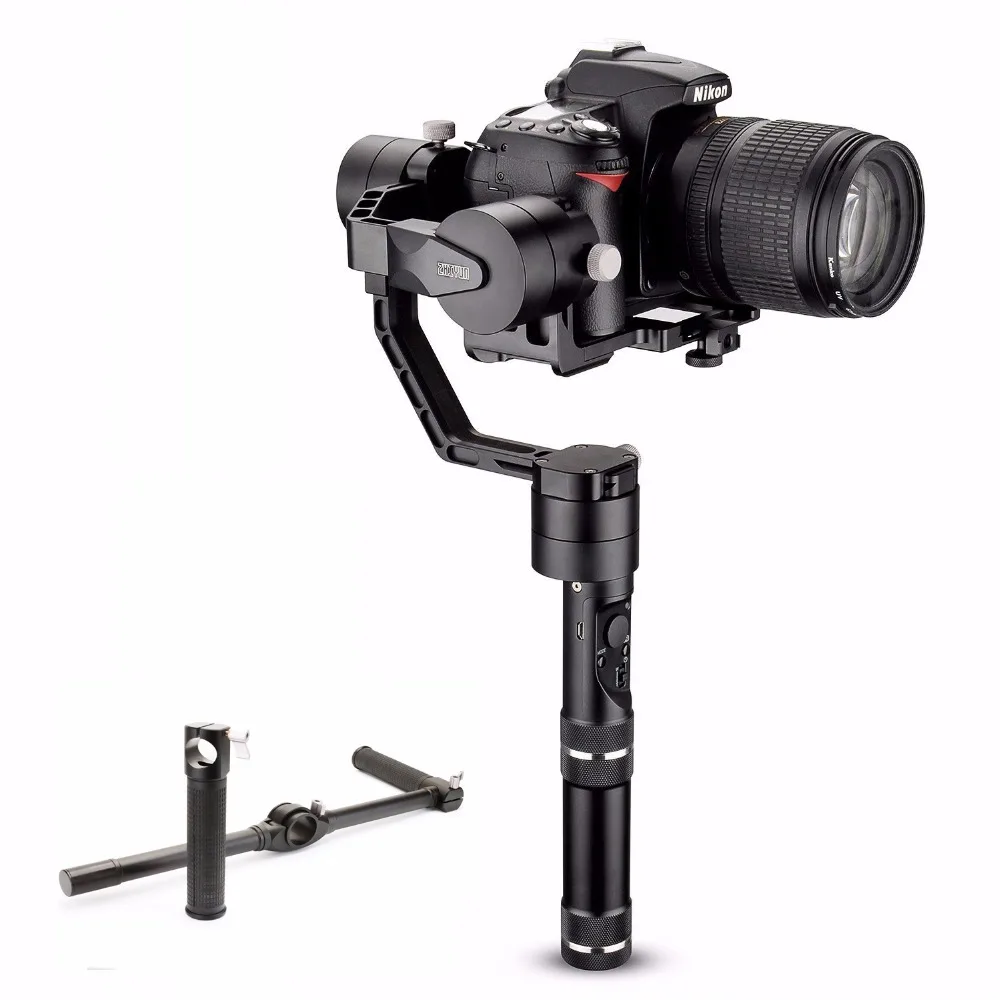 Zhiyun Crane V2 axle Handheld Stabilizer 3 axis gimbal with Dual Handle