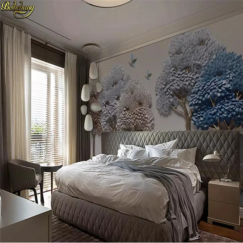 Beibehang مخصص 3D جدارية ورق حائط تنقش ثروة شجرة الأيائل حائط الخلفية الديكور اللوحة صور خلفيات للجدران 3 d