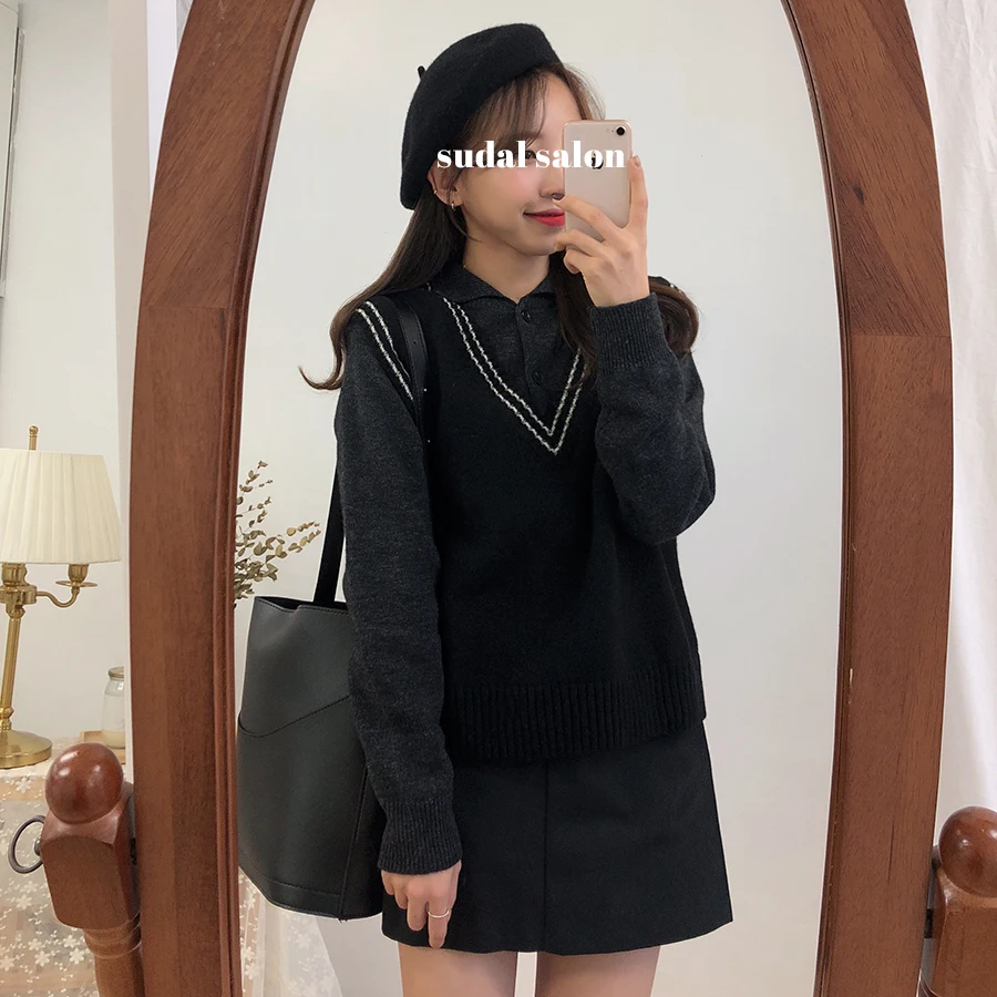 Autumn Winter Women Sweater vest Knitted Jumper Warm Female sweater vest sherpa vest puffer vests vest for women sleeveless Autumn Winter Women Sweater vest Knitted Jumper Warm Female sweater vest sherpa vest puffer vests vest for women sleeveless