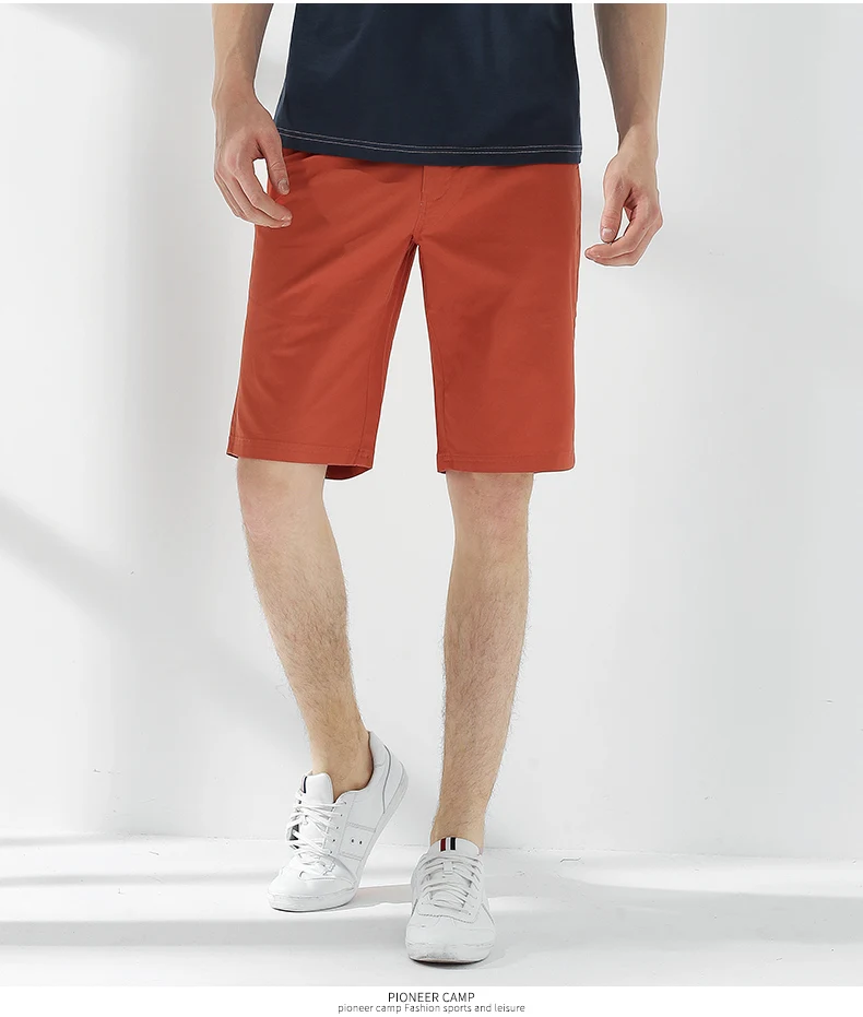 Пионерский лагерь повседневные мужские шорты брендовая одежда летние дышащие шорты для мужчин наивысшего качества стрейч прямые шорты мужчин 655117
