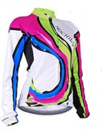 Женская одежда для велоспорта с длинным рукавом,, одежда для горного велосипеда, Триатлон, Майо, ciclismo, велосипедная рубашка, облегающий костюм - Цвет: only jersey