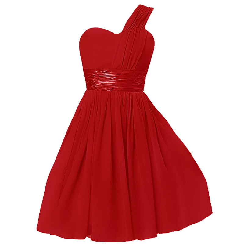 Female Party Dress Women's Sexy Party Evening Wedding Bridesmaid Prom Ball Short Dress FormalNavy blue- S