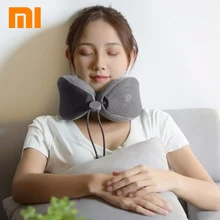 Xiaomi Mijia LF Массажная подушка для шеи Расслабляющая мышечная терапия массажер подушка для сна для офиса/дома и путешествий подарок на день рождения