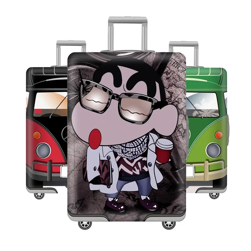 مرونة الأمتعة الغطاء الواقي ل 19-32 بوصة عربة حقيبة حماية كيس لجميع الغبار حالة الطفل الكرتون إكسسوارات السفر