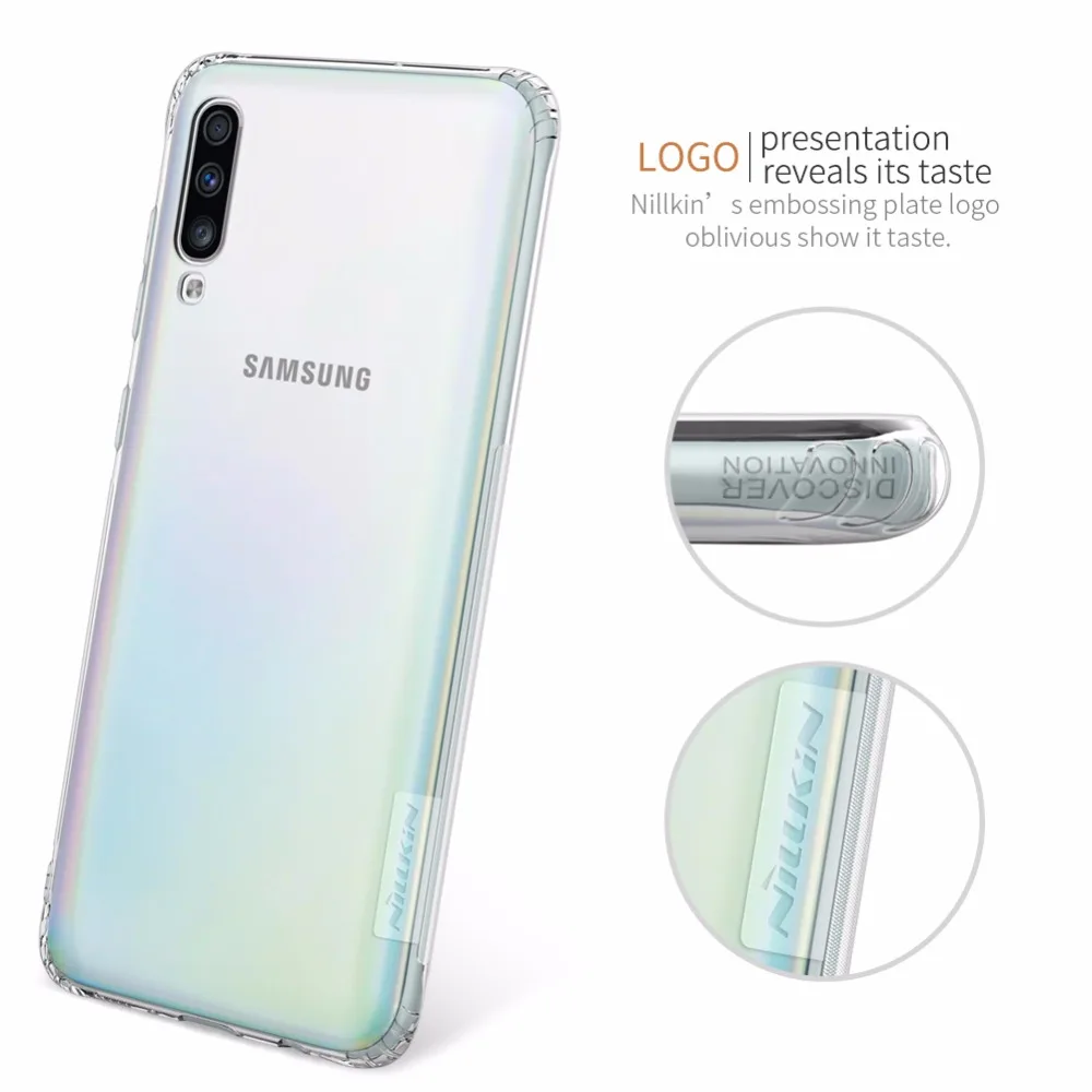 Для samsung Galaxy A70s A50s A30s A70 A50 A30 чехол Nillkin из ТПУ 0,6 мм мягкий чехол для телефона задняя крышка прозрачный чехол A70 A50 A30