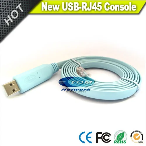 Color USB to RJ45 console cable (1)