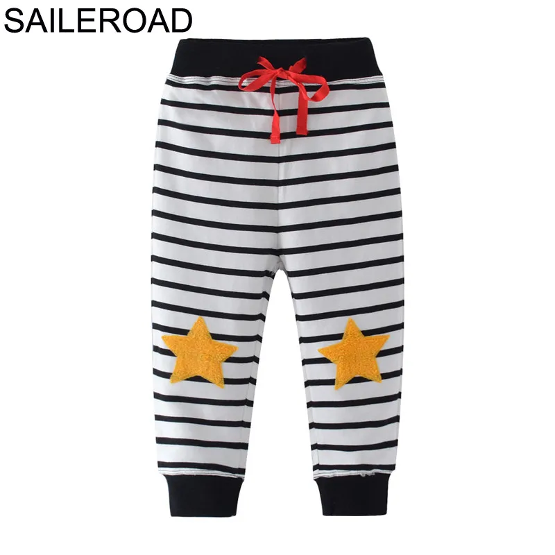 SAILEROAD Мода Звезды Pattern Мальчики Полные Свитера Брюки Маленькие Мальчики Брюки Теплые Спортивные Брюки Мальчик Дети Брюки Зимние Брюки - Цвет: 7062 same picture