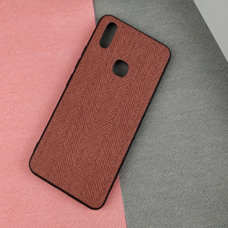 6 26 &quotЗеленый цвет чехол для vivo V9 coque ткань кожа задняя крышка V 9 телефонные чехлы
