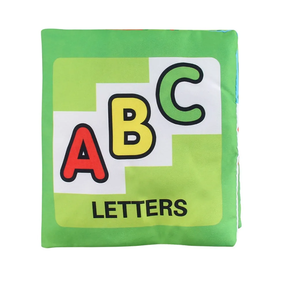 

2018 Baby Cloth Book Cartoon Intelligence Development Early Educational Toys Kids Children colourful Learning science Story Toy