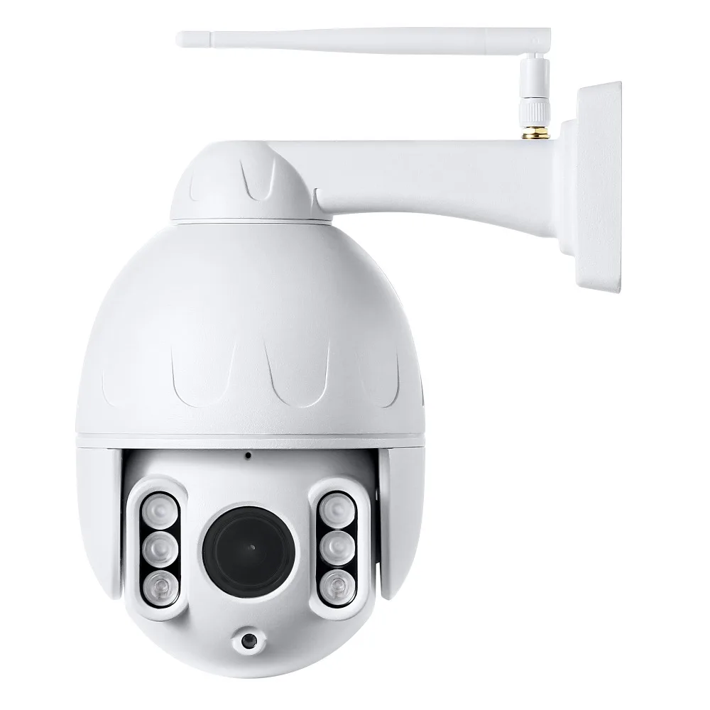 

Funxwe 1080P 2.0 Megapixels WiFi Wireless Two Way Audio IP Camera PTZ 5x Optical Night Vision IR 40m Dome Outdoor SD Card Onvif