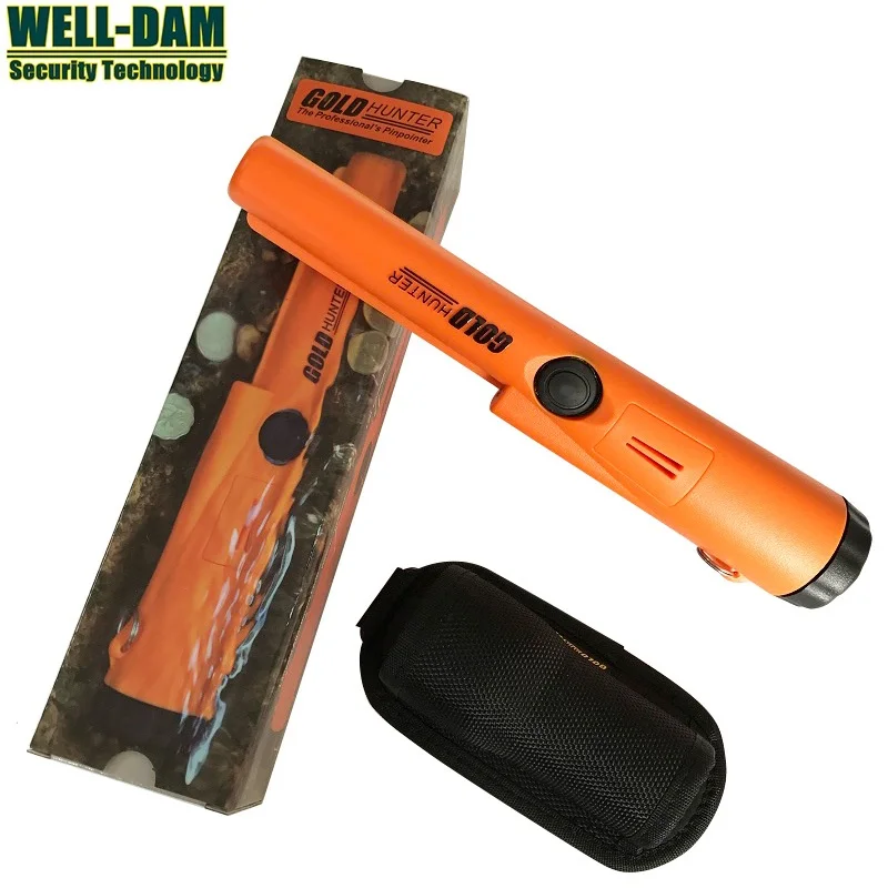 

Gold Hunter AT Waterproof Gold Detector Pro Pointer Hand Held Metal Detector PinPointer