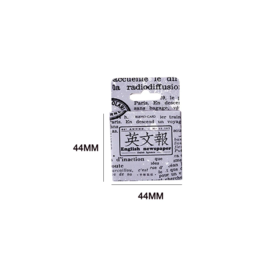 46 шт./упак. Ретро английском газетные наклейки простой мини Бумага Стикеры украшения DIY Ablum дневник в стиле Скрапбукинг этикетка Стикеры