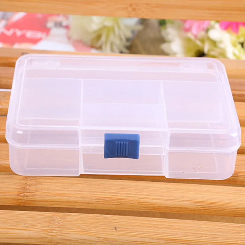 Ящик для хранения держатель в стол контейнер для таблеток ювелирные изделия дизайн ногтей советы 5 сетки пластиковая вешалка для хранения Органайзер коробка шарик 23Jun 4
