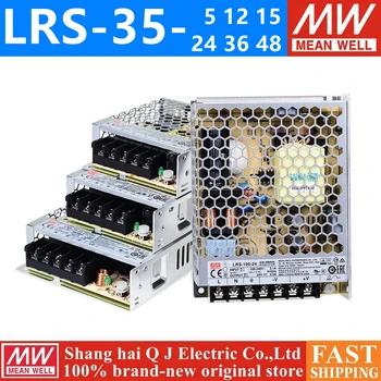 

MEAN WELL LRS-35-5 LRS-35-12 LRS-35-15 LRS-35-24 LRS-35-36 LRS-35-48 35W Single Output Switching Power Supply